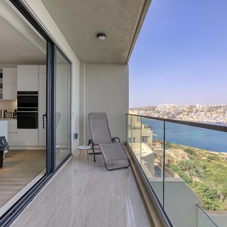 Designer 2Br Home With Stunning Views In St Pauls By 360 Estates San Pawl il-Baħar Eksteriør bilde