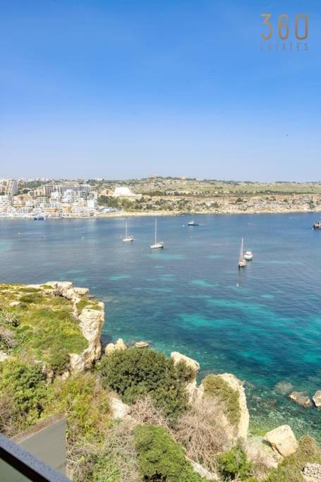Designer 2Br Home With Stunning Views In St Pauls By 360 Estates San Pawl il-Baħar Eksteriør bilde