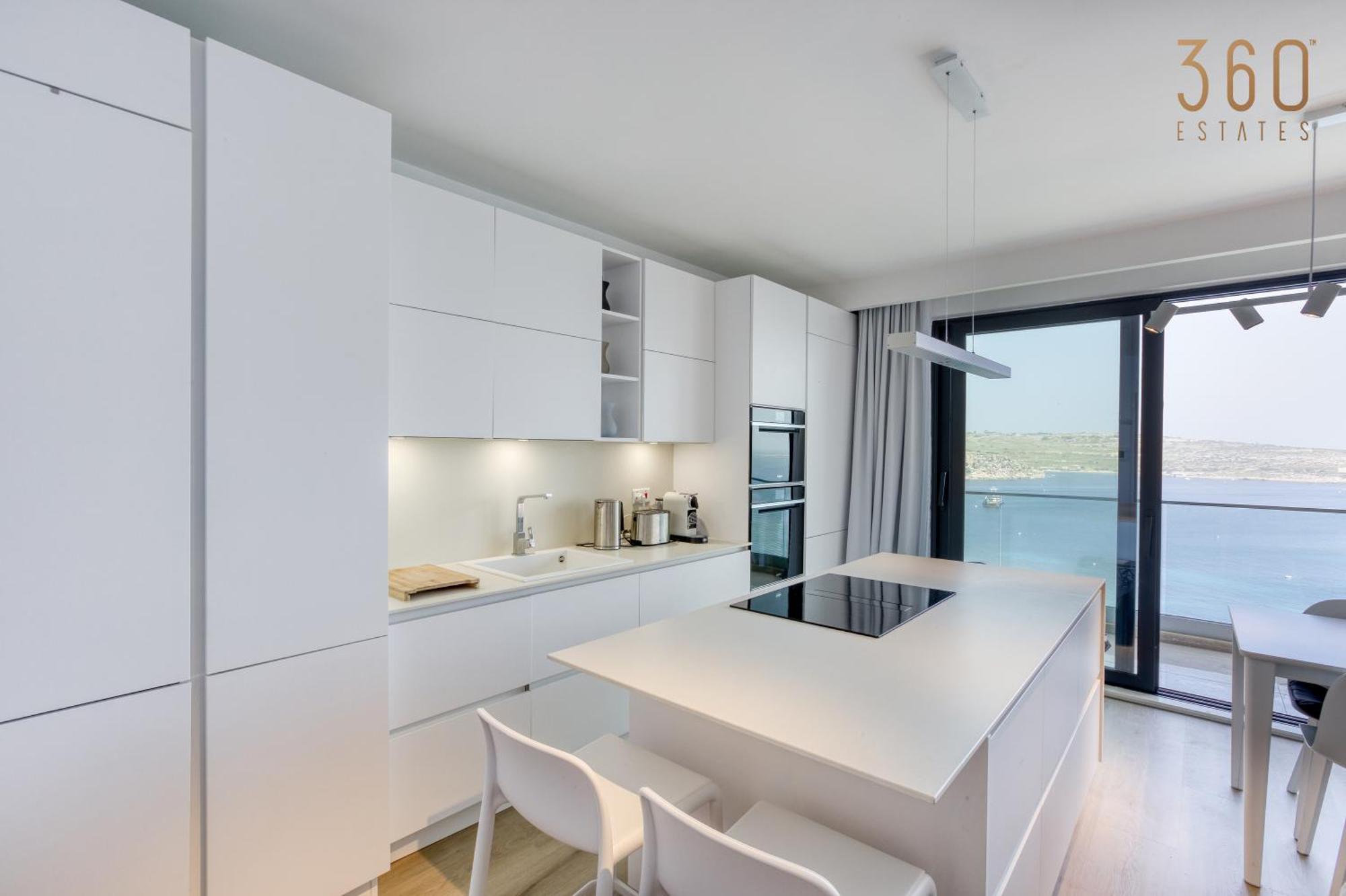 Designer 2Br Home With Stunning Views In St Pauls By 360 Estates San Pawl il-Baħar Eksteriør bilde