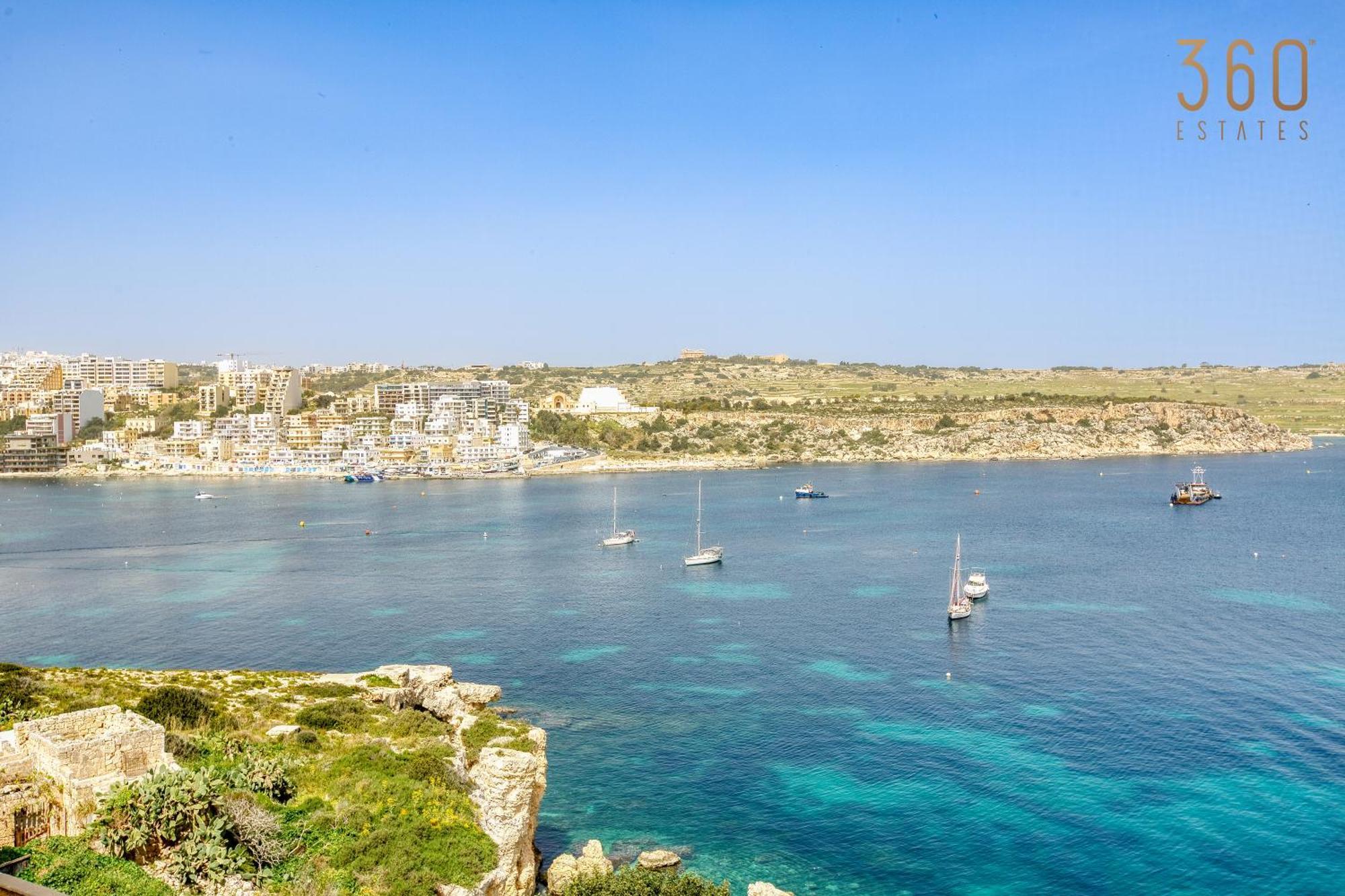 Designer 2Br Home With Stunning Views In St Pauls By 360 Estates San Pawl il-Baħar Eksteriør bilde