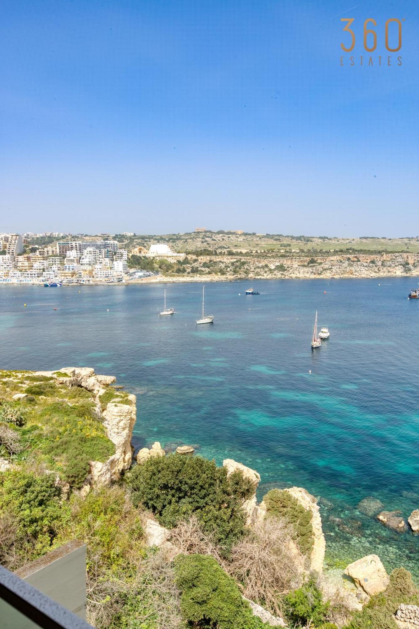 Designer 2Br Home With Stunning Views In St Pauls By 360 Estates San Pawl il-Baħar Eksteriør bilde
